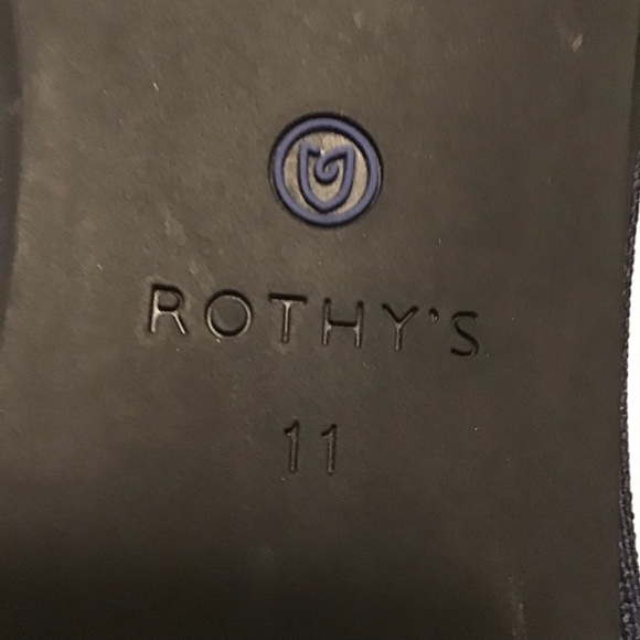 Rothy's The Loafer, Navy Blue. Size 11 Flats, Shoes - Picture 7 of 10